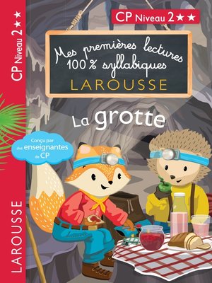 cover image of Premières Lectures 100 % syllabiques Larousse